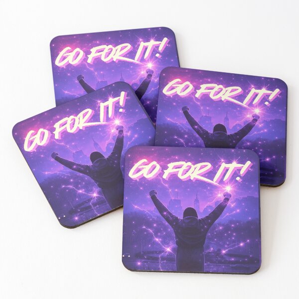 Item preview, Go For It! - MOTIVATIONAL QUOTE designed and sold by CleverCulture.