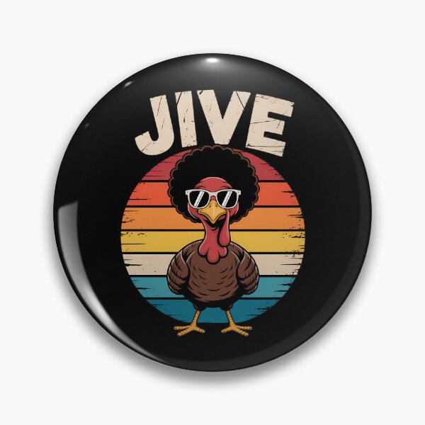 Artikelvorschau, Jive Thanksgiving Truthahntag entworfen und verkauft von Sunset4Bones.