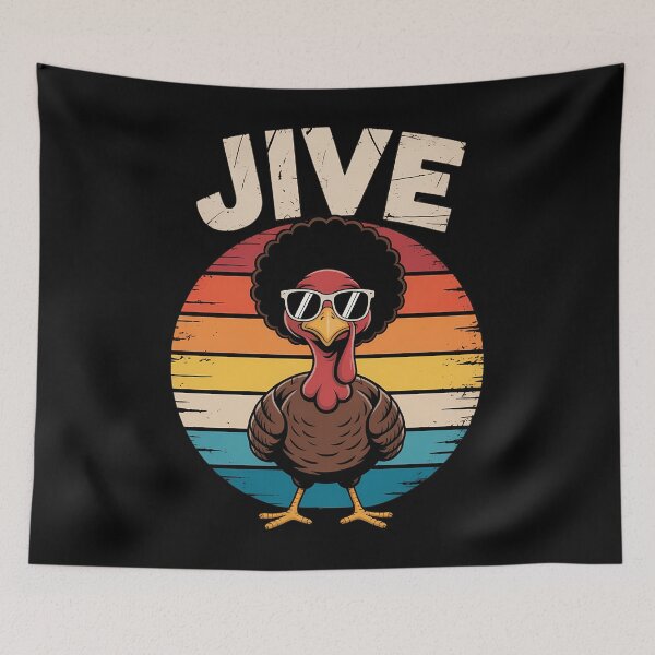 Item preview, Jive Thanksgiving Turkey Day designed and sold by Sunset4Bones.