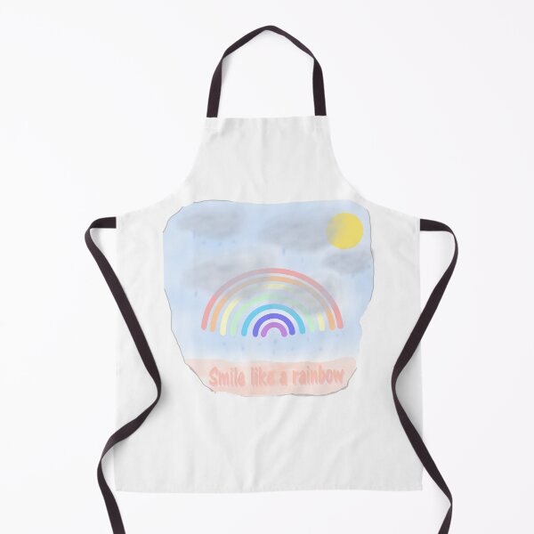 Item preview, Bright Rainbow with Sun Smile Like a Rainbow for Positive Vibes designed and sold by Beautiful art store.