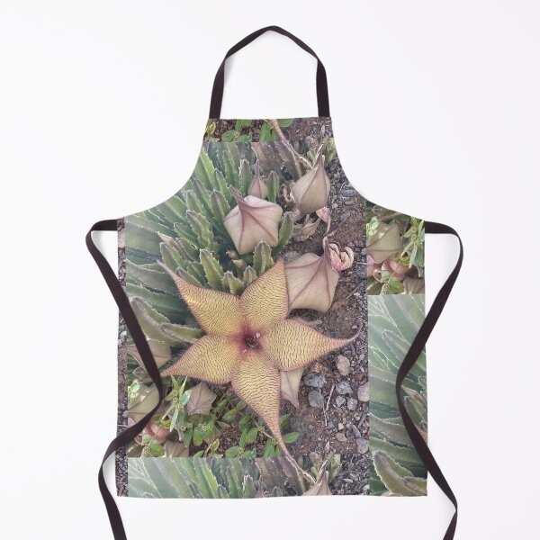 Item preview, Star-Shaped Stapelia Succulent Flower in Bloom designed and sold by TrisaThyme.