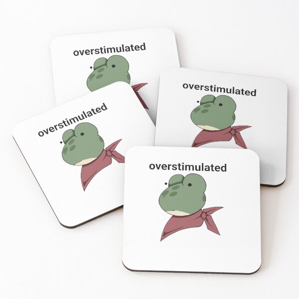 Item preview, Overstimulated Frog designed and sold by Lunar_Arrow.