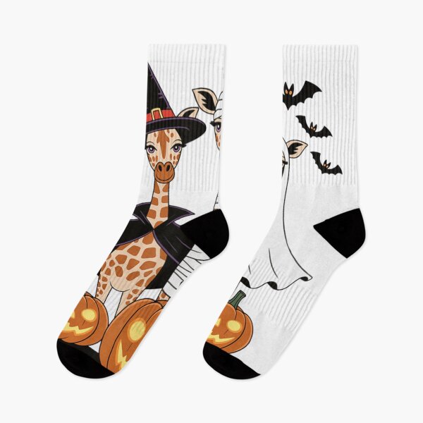Item preview, Funny Halloween Giraffe Witch Mummy Ghost Costume Trio designed and sold by DorikoKazan.