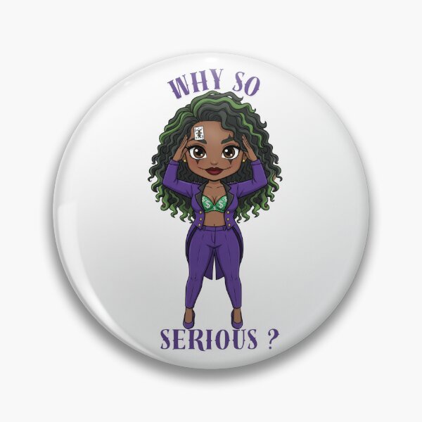 Item preview, Villainous Joker - WHY SO SERIOUS? designed and sold by Viralvsnz.
