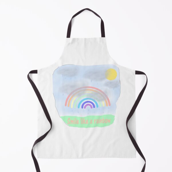 Item preview, Bright Rainbow with Sun Smile Like a Rainbow for Positive Vibes designed and sold by Beautiful art store.