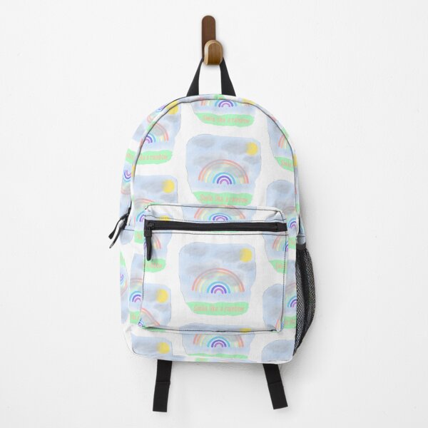 Item preview, Bright Rainbow with Sun Smile Like a Rainbow for Positive Vibes designed and sold by Beautiful art store.