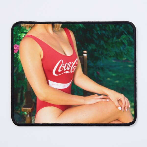 Item preview, Woman in Red Swimsuit Outdoors designed and sold by jklune.