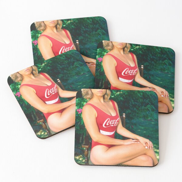 Item preview, Woman in Red Swimsuit Outdoors designed and sold by jklune.