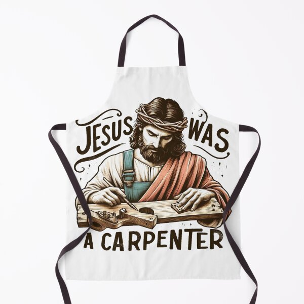 Item preview, Jesus Was A Carpenter sticker, decal designed and sold by maximinano100k.