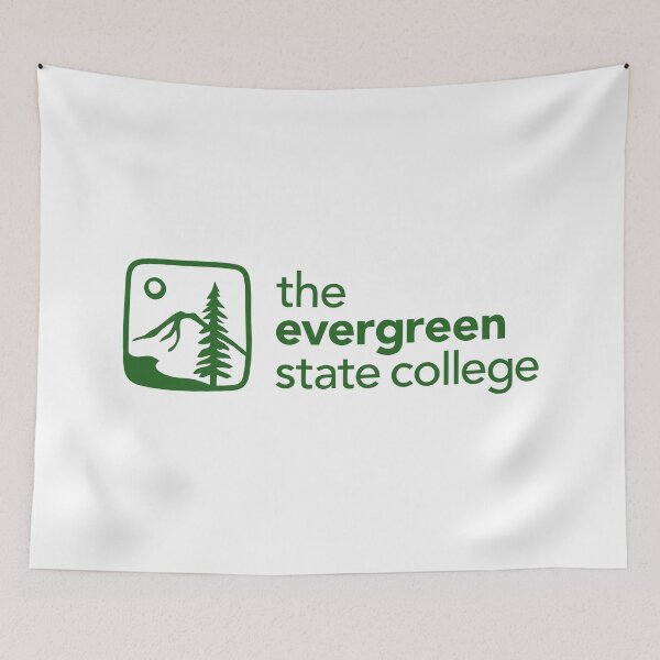 Item preview, Cliff Edge The Evergreen State College Sunrise designed and sold by Peachsocute.