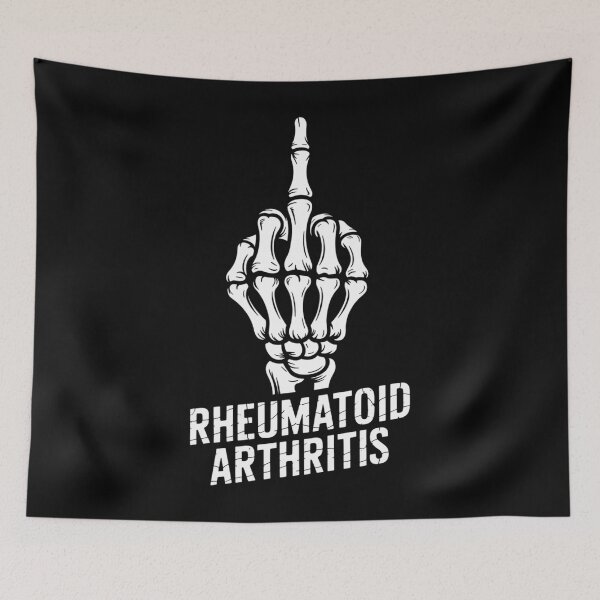 Item preview, Funny Rheumatoid Arthritis Support Joke designed and sold by georgiaarsnal.