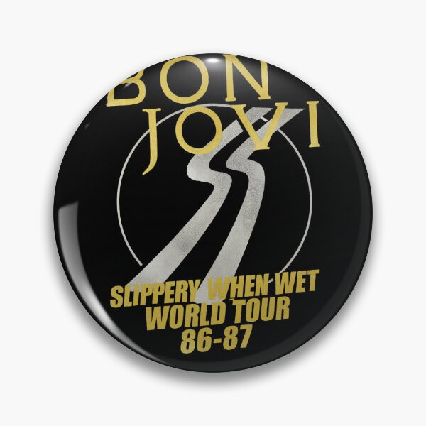 Item preview, Slippery When Wet World Tour Bon Jovi designed and sold by riecounrare1984.