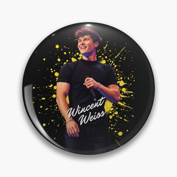 Item preview, Wincent Weiss Paint Effect T-Shirt and Sticker designed and sold by DiverseDazzle.