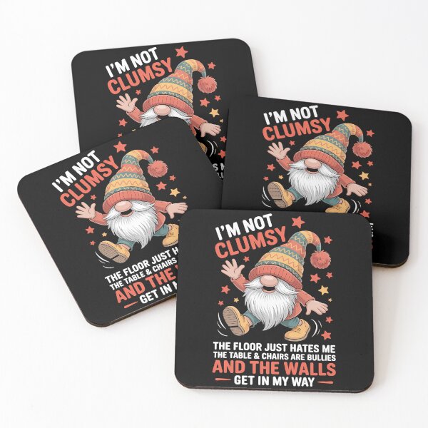 Item preview, Gnomes Cute Funny Joke designed and sold by georgiaarsnal.