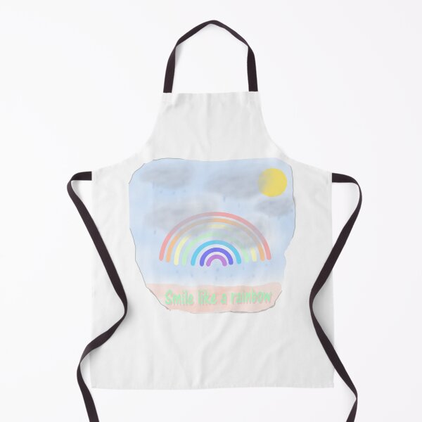 Item preview, Bright Rainbow with Sun Smile Like a Rainbow for Positive Vibes designed and sold by Beautiful art store.