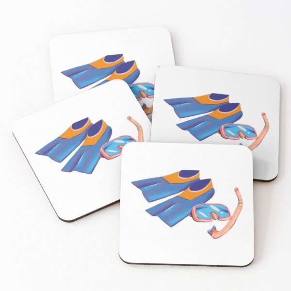 Item preview, swimming goggles and fins_2 designed and sold by Aariq.