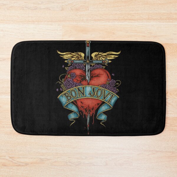 Item preview, Floral Logo Bon Jovi designed and sold by riecounrare1984.