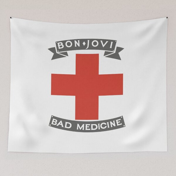 Item preview, Bad Medicine Bon Jovi designed and sold by riecounrare1984.