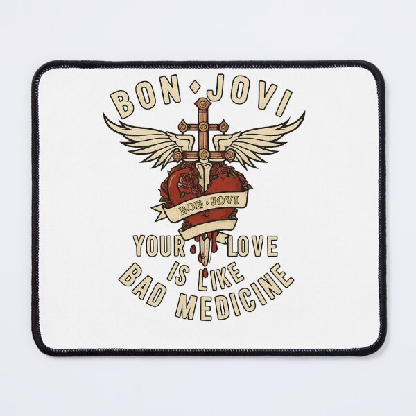 Item preview, Bad Medicine Bon Jovi designed and sold by riecounrare1984.