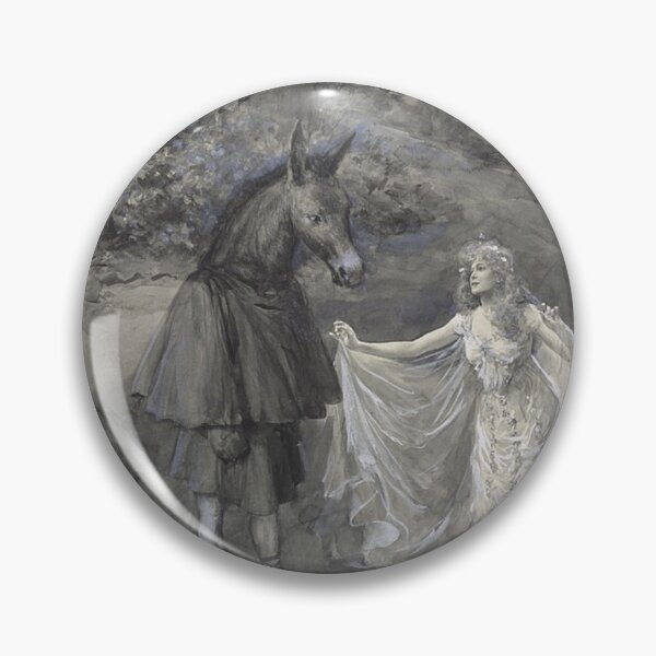 Artikelvorschau, „Ein Sommernachtstraum“ von William Shakespeare. Puck, Oberon, Titania entworfen und verkauft von Filologica.