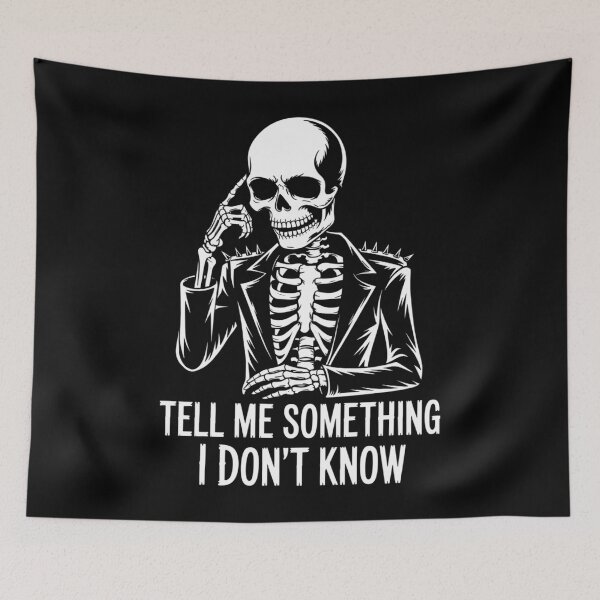 Item preview, Halloween Joke Skeleton designed and sold by georgiaarsnal.