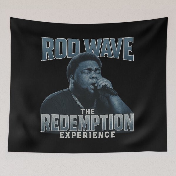 Item preview, Rod Wave – The Redemption Experience (Vintage 90s Concert Tee Design) designed and sold by getpressedshirt.