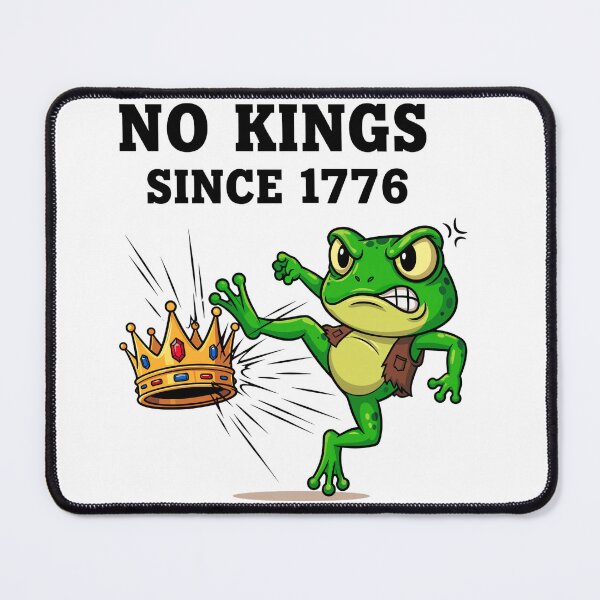 Item preview, No Kings Since 1776 Frog Protest designed and sold by NelsBla.