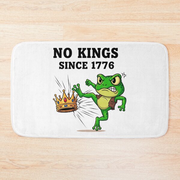 Item preview, No Kings Since 1776 Frog Protest designed and sold by NelsBla.