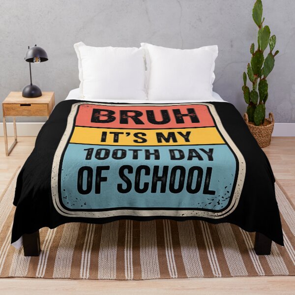 Item preview, Bruh It's My 100th Day Of School Boys 100 Days Of School designed and sold by TyraYoung.