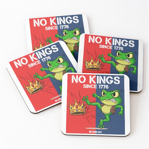 Item preview, No Kings Since 1776 Frog Protest designed and sold by NelsBla.