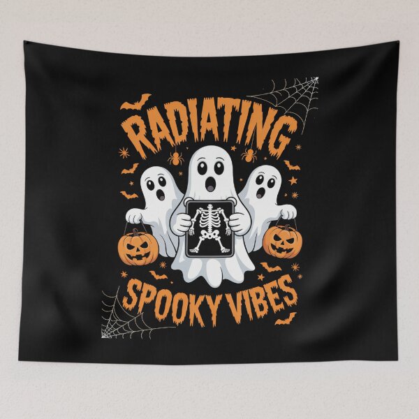 Item preview, Halloween Spooky Cute Ghost Radiology designed and sold by georgiaarsnal.