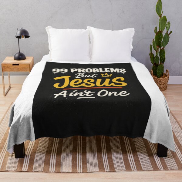 Item preview, Jesus is no problem designed and sold by CL7-Graphics.