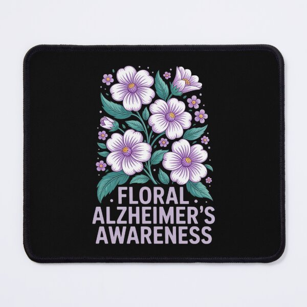 Item preview, Floral Alzheimer's Awareness Cute designed and sold by AmparoBoyle.