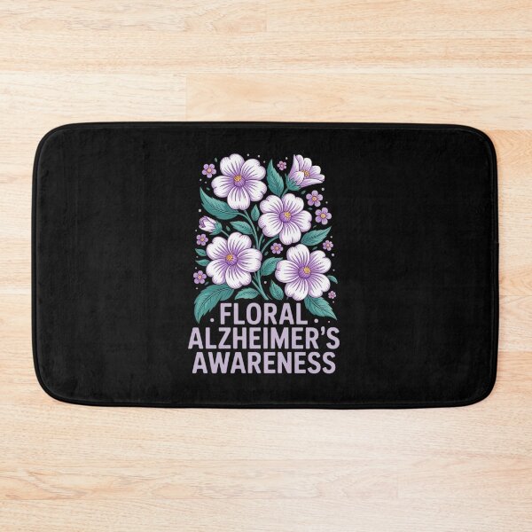 Item preview, Floral Alzheimer's Awareness Cute designed and sold by AmparoBoyle.