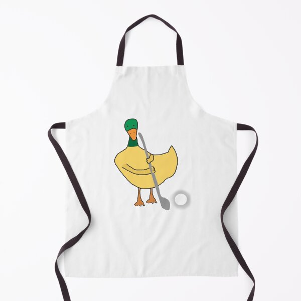 Item preview, Playful Yellow Duck Playing Golf – Cute Animal Sports Scene designed and sold by Beautiful art store.