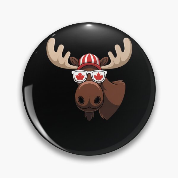 Item preview, Canada Day Canadian Flag Maple Leaf Moose Sunglasses designed and sold by TyraYoung.