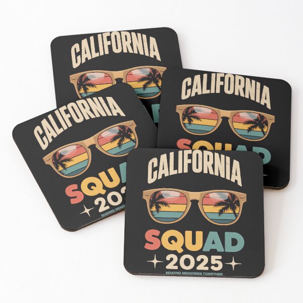 Item preview, California Vacation Squad 2025 Family Vacation Trip Matching designed and sold by TyraYoung.
