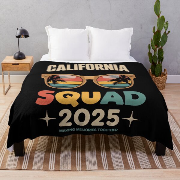 Item preview, California Vacation Squad 2025 Family Vacation Trip Matching designed and sold by TyraYoung.