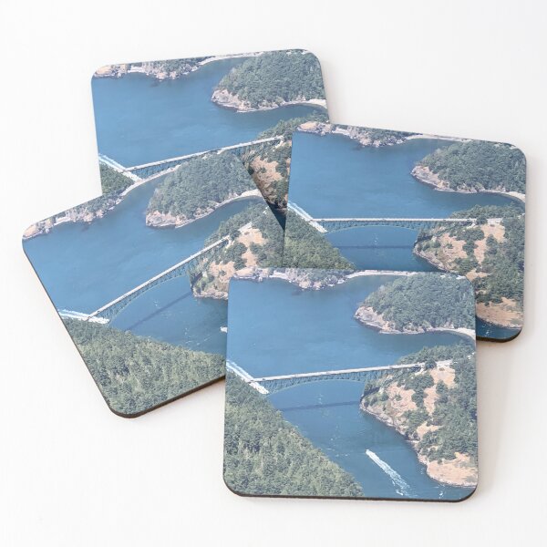 Item preview, Deception Pass Whidbey Island Puget Sound designed and sold by flyscenicair.