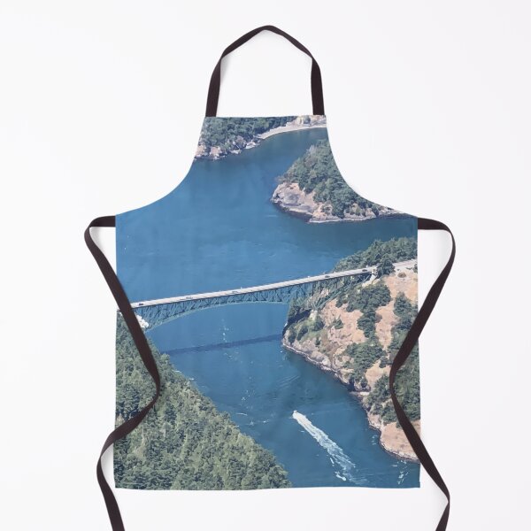 Item preview, Deception Pass Whidbey Island Puget Sound designed and sold by flyscenicair.