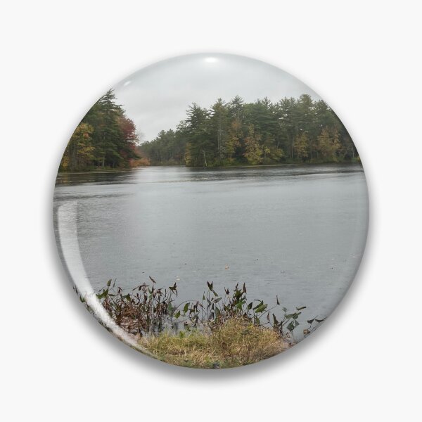 Item preview, Autumn Lake on a Cloudy Day  designed and sold by Amanda1775.