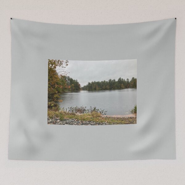 Item preview, Autumn Lake on a Cloudy Day  designed and sold by Amanda1775.