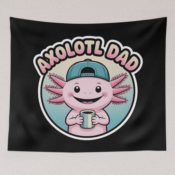 Item preview, Aquatic Pet Owner Humor • Axolotl Dad  designed and sold by Blok45.