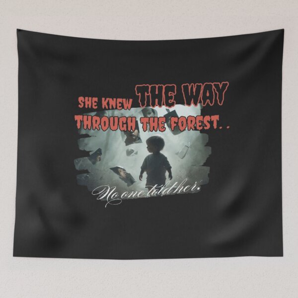 Item preview, "She knew the way through the forest. No one told her." designed and sold by Antik by Schulz.