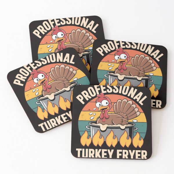 Item preview, Professional Deep Fried Turkey Cook Thanksgiving Day Funny designed and sold by PeteHomenick.