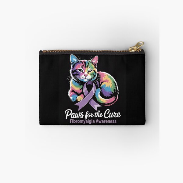 Item preview, Fibromyalgia Awareness Cat Cute Support 1 designed and sold by DrewLeuschke.