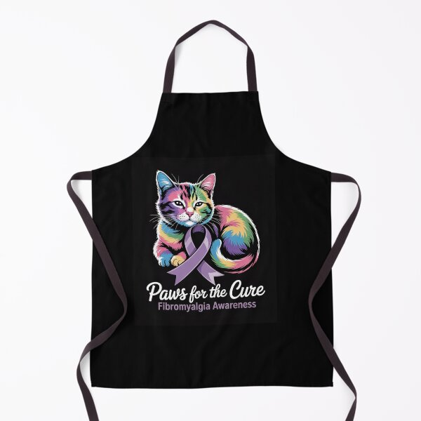 Item preview, Fibromyalgia Awareness Cat Cute Support 1 designed and sold by DrewLeuschke.