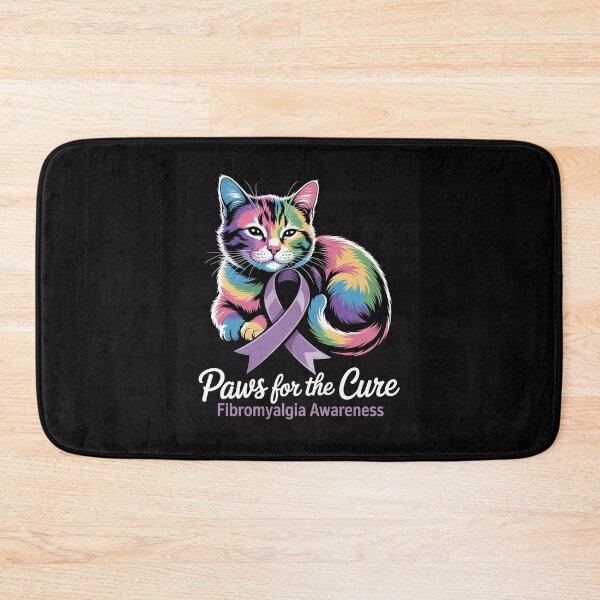 Item preview, Fibromyalgia Awareness Cat Cute Support 1 designed and sold by DrewLeuschke.