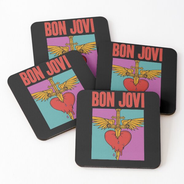 Item preview, Distressed Logo Bon Jovi designed and sold by riecounrare1984.