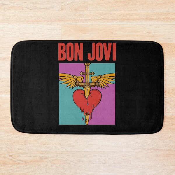 Item preview, Distressed Logo Bon Jovi designed and sold by riecounrare1984.